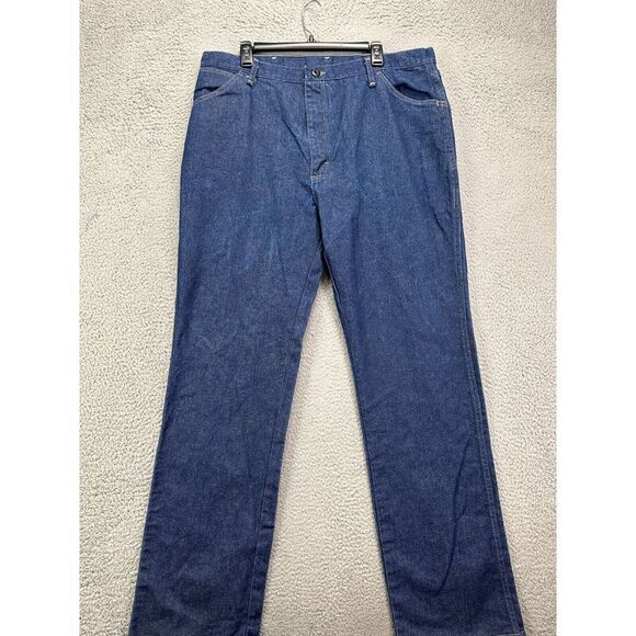Bulwark Jeans Mens 40X34 Blue‎ Flame-Resistant FR Straight Leg Work Denim Pants - Picture 1 of 10